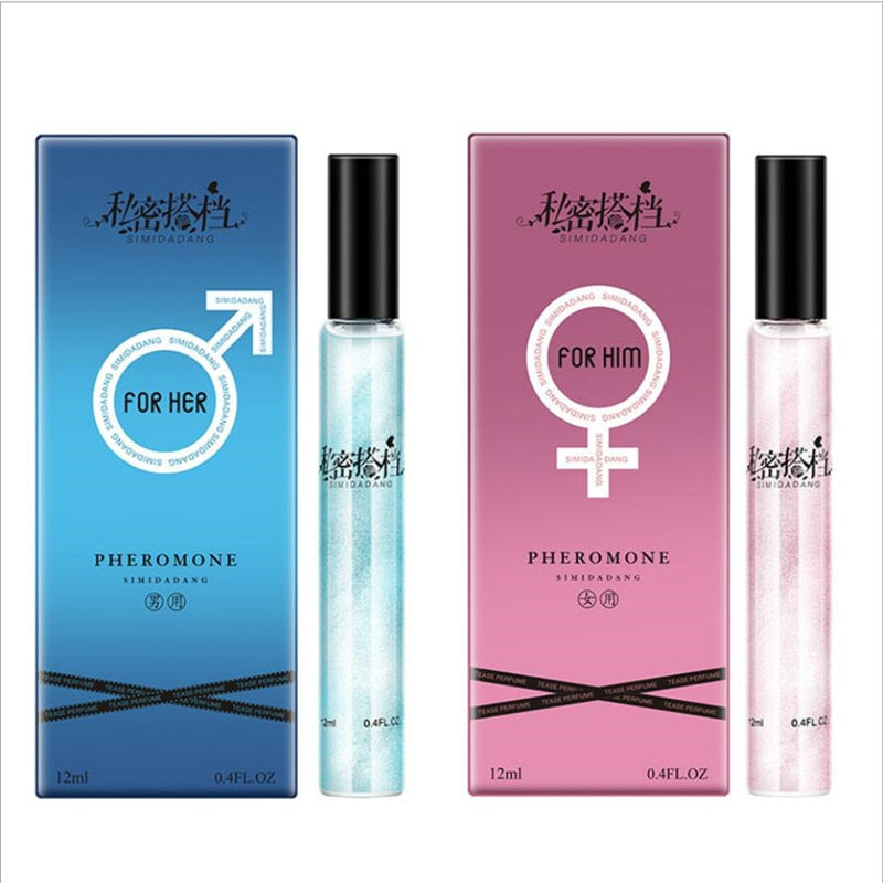 12ML Pheromone Perfume Aphrodisiac Woman Orgasm Body Spray Flirt Perfume Attract Boy Scented Water for Men Lubricants for Sex