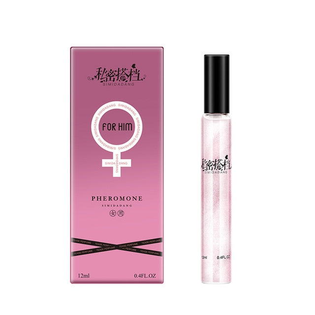 12ML Pheromone Perfume Aphrodisiac Woman Orgasm Body Spray Flirt Perfume Attract Boy Scented Water for Men Lubricants for Sex