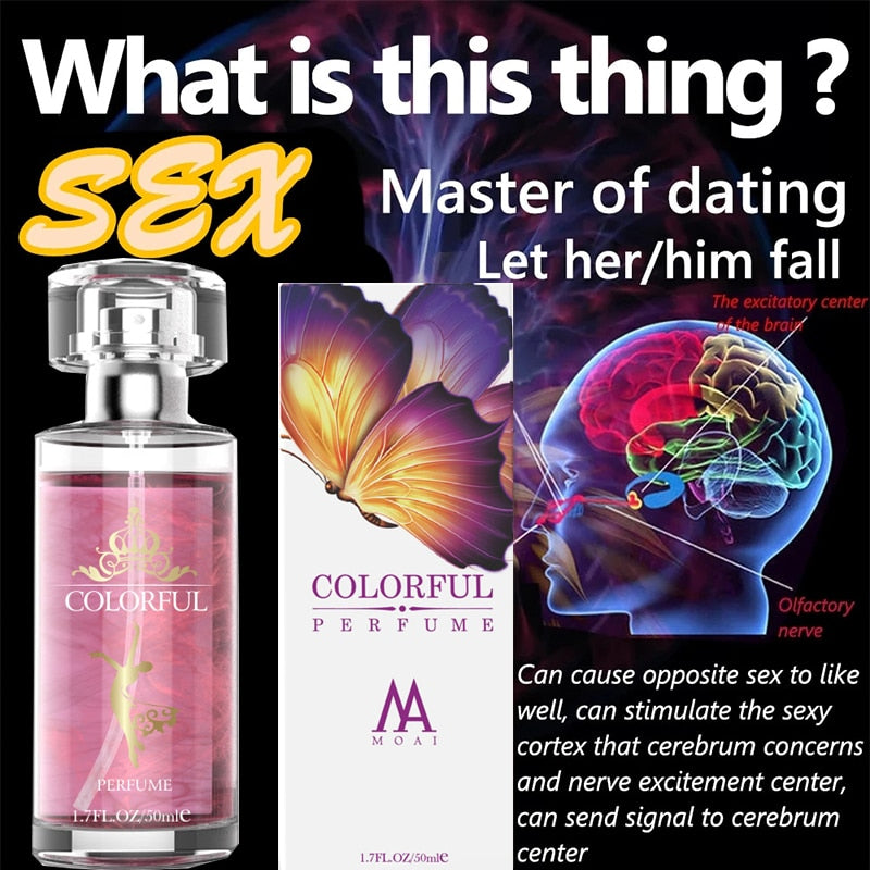 50ML Women/Men Pheromone Perfume Sex Passion Orgasm adult Aphrodisiac Attractant Sexual Products Exciter Attract Water